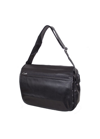 Чоловіча сумка зі штучної шкіри VC7711-569 Чорна Dovhani (370848552)