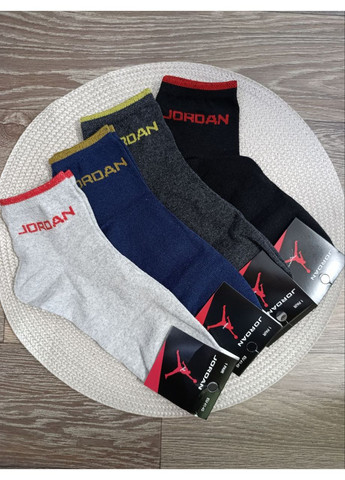 Серые мужские носки с логотипом, средняя высота, размер 41-45, сша логотипы (360964084)