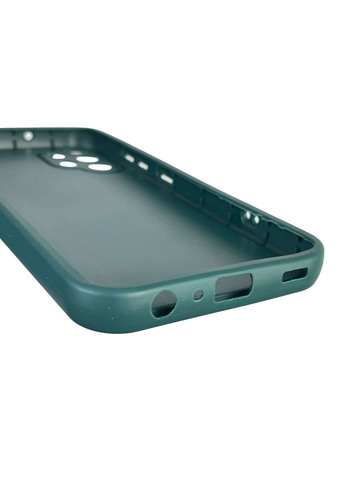 Чохол силіконовий Soft Touch з 3D принтом Майнкрафт для Galaxy A32 4G (SM-A325F) темно-зелений (Повний захист камери) Samsung (373424608)