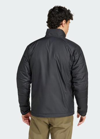 Чорна демісезонна куртка terrex multi synthetic insulated adidas