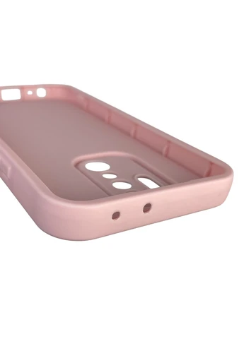 Чохол силіконовий оригінальний Soft Touch з 3D принтом милий ведмедик для Redmi 9 рожевий (Повний захист камери) Xiaomi (377093561)