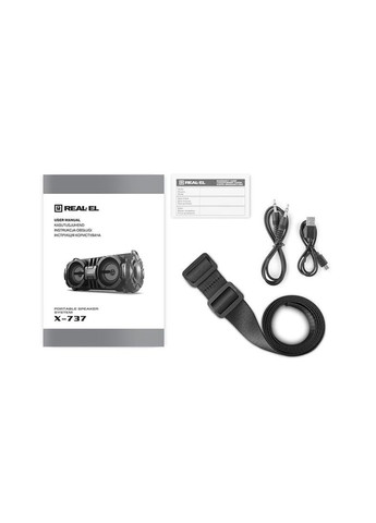 Акустична система X-737 Black Real-El (341486076)