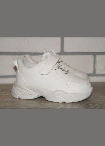 Белые демисезонные демисезонные кроссовки для девочек белые jackred No Brand Aeromax