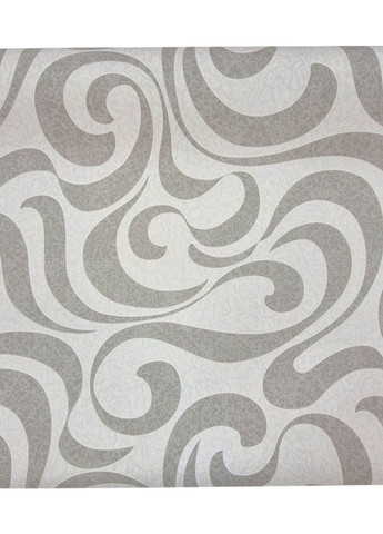 Шпалери вінілові на флізеліновій основі 1,06 × 10,05 м Le Grand 1027-01, сірі для спальні, вітальні, дитячої кімнати Слов'янські шпалери (340275385)