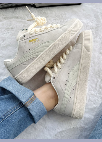 Кросівки жіночі Puma Suede XL Beige | Пума Суеде ХЛ бежеві No Brand бежеві демісезони (341264141)