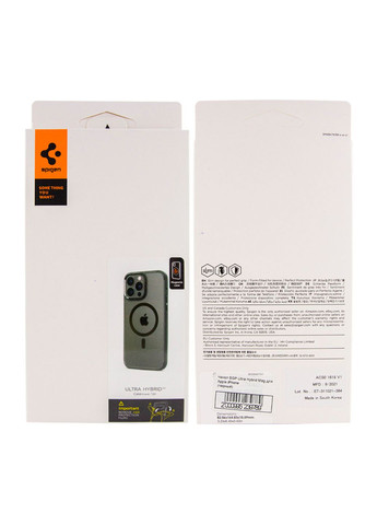 Чохол TPU+PC Ultra Hybrid with Magsafe для iPhone 13 Black Spigen Apple iPhone13 2021 (335874368)
