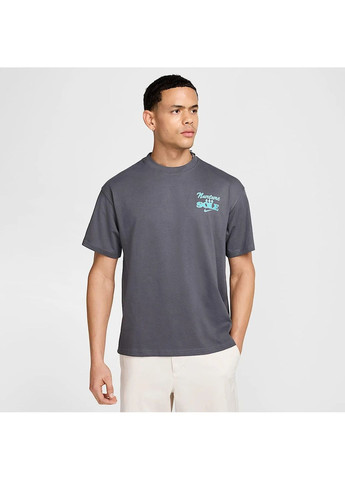 Сіра футболка чоловіча u nsw tee m90 oc blooming grey Nike
