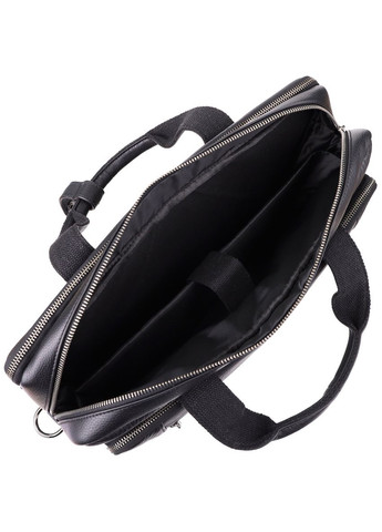 Портфель для мужчин из натуральной кожи 23042 Черный Vintage (348358964)