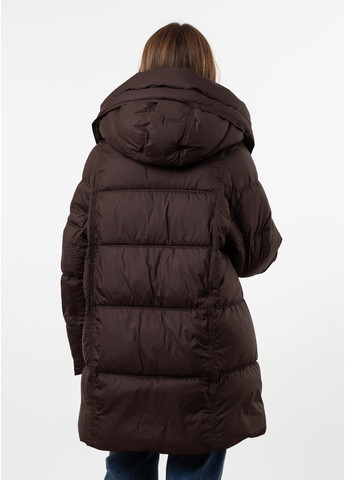 Темно-коричневий зимній Пуховик Towmy