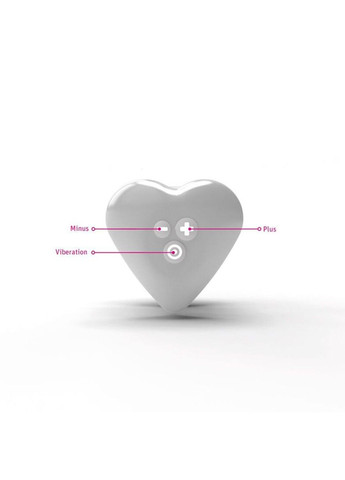 Вибратор для клитора Heart´s Desire White, 8 режимов, очень мощный Mystim (316231621)