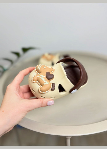 Дитячі крокси бежеві 1527 No Brand (336383431)