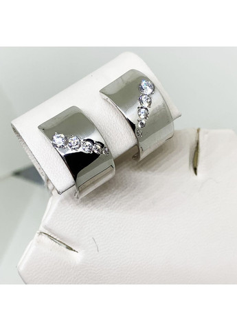 Сережки срібні з фіанітом " " 5,71 г Велес (369737512)