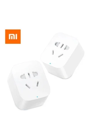 Розетка смарт розумна Mi Smart Plug Power 2 wifi + перехідники Світу (Білий) Xiaomi (332635039)