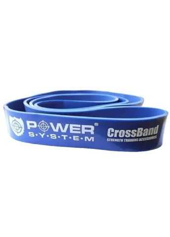 Еспандер-петля (гумка для фітнесу і кроссфіту) PS-4054 CrossFit Level 4 Blue (опір 22-50 кг) () Power System PS-4054_Blue (380870526)