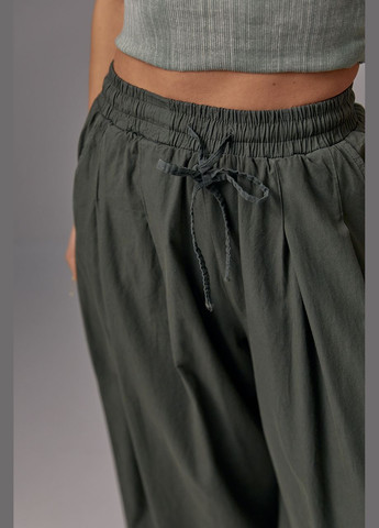 Жіночі штани на резинці 21510 Lurex (292253010)