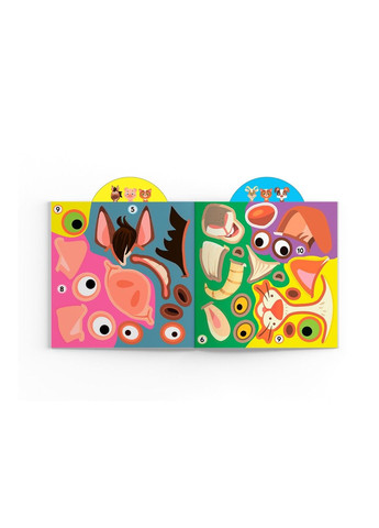 Развивающая играйка. Домашние животные. 57 больших наклеек Crystal Book (318030574)