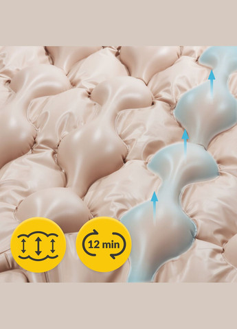 Матрас противопролежневый STD 200 x 90 см с компрессором Biege () 4FIZJO P-5905973402484 (345710512)