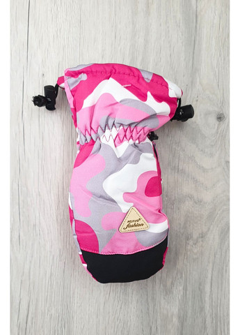 Балоновые перчатки на флисе для девочек 4-6 лет No Brand (363057911)