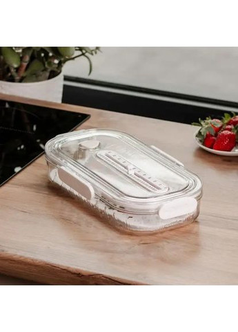 Контейнер для зберігання продуктів Yiwu HP-27-7 32.5×17.5×6 см Білий No Brand (351361406)