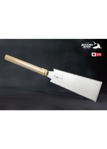 Ручная пила по дереву 240 мм (Япония) Shark Saw Ryoba двусторонняя 17/10 TPI Takagi (392157895)