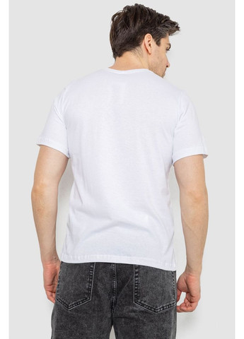 Белая футболка мужская с принтом Sport Line