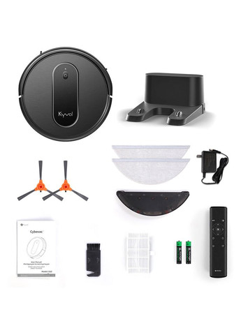 Робот-пилосос Cybovac D10 Black Kyvol (323109723)