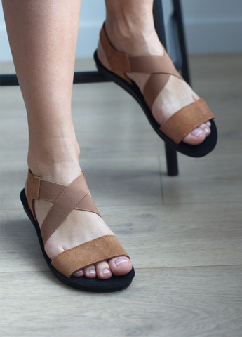 Босоніжки жіночі з натуральної шкіри No Brand 1914 (334305639)