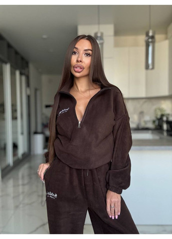 Костюм с вышивкой из двустороннего полара флиса (замеры в описании) DK/DL Мода без кордонів (368760486)