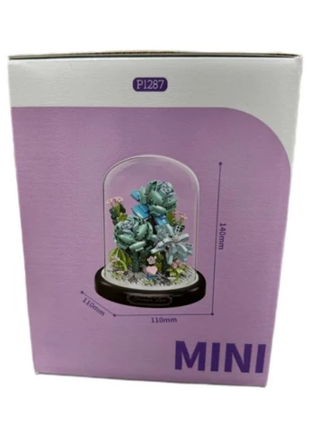 Конструктор Blue Roses Flower Flask 522 детали Разноцветный (2104619279) No Brand (395124828)