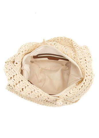 Сумка жіноча плетений літній шоппер бежевий Italy RoyalBag F-IT-2103B (331532806)