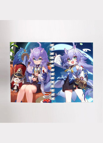 Блокнот Скетчбук Байлу Хонкай Стар Рейл (sk0153) No Brand (326997627)