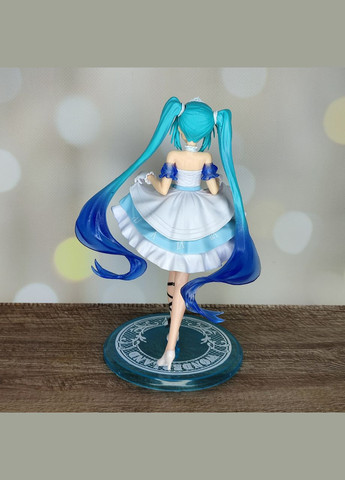 Фигурка - статуэтка на подставке "Мику Хацунэ. Золушка. Miku. Вокалоид" SureGeek (325691482)