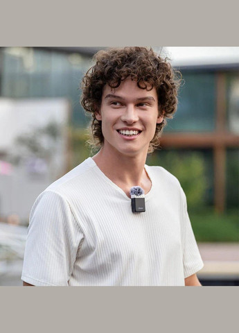 Бездротова мікрофонна система Vijim Wireless Microphone Pro (A018GBB1 AM18) Ulanzi (304254339)