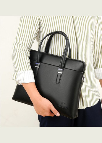 Чоловічий портфель для документів Темно-коричневий No Brand (302391175)