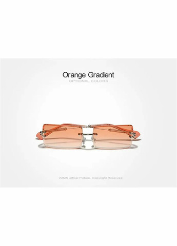 Женские градиентные солнцезащитные очки WIMN N810 Orange Gradient WIM (303401502)