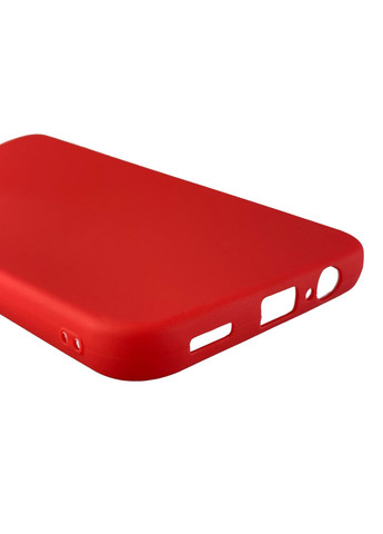 Чехол для Galaxy A14 5G SM-A146 однотонный матовый силиконовый на самсунг а14 красный Samsung (366023046)