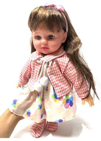 Кукла мягконабивная Мелания со звуковыми эффектами 5 песен укр язык 39см Вид 1 (M 5916 I UA) No Brand (362205928)