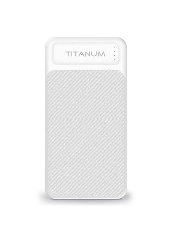 Повербанк TPB912-W 10000mAh Li-Pol White Titanum (282313103)