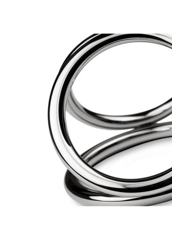 Тройное эрекционное кольцо Triad Chamber Metal Cock and Ball Ring - Large - CherryLove Sinner Gear Unbendable (282960589)