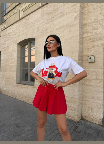 Костюм ЛАБАБУ Футболка с принтом и шорты. No Brand (336329001)