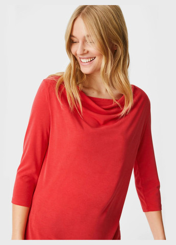 Лонгслів з віскози C&A (296231265)