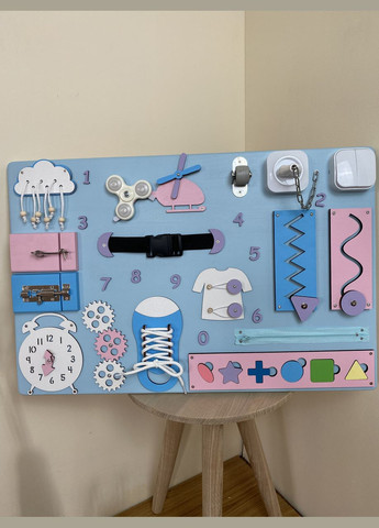 Бизиборд развивающая детская игрушка 40х60 см No Brand (355890492)