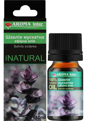 Ефірна олія "Шавлія" 10ml (1088605-31160158) Aroma Inter (368611177)