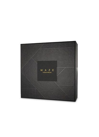 Портупея-пояс MAZE - Wide Belt and Restraints Black, екошкіра Bijoux Indiscrets (358890877)