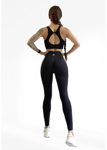 Костюм для фитнеса женский лосины пуш ап и топ LILAFIT (353834746)
