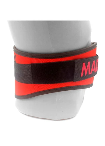 Пояс для тяжелой атлетики MadMax MFB-421 Simply the Best неопреновый Red Mad Max (394717720)