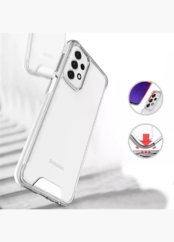 Чехол-накладка Space Case для Samsung Galaxy A23 SM-A235 Transparancy (707805) BeCover (341488825)