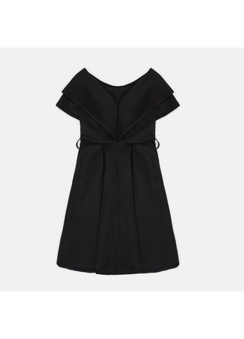 Черное кэжуал платье SHEIN однотонное