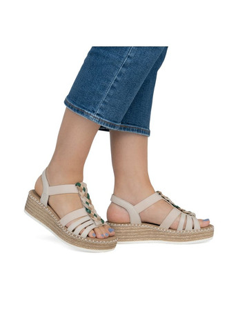 сандалии (р) экокожа 0-1-1-v-4550-60 Rieker на резинке