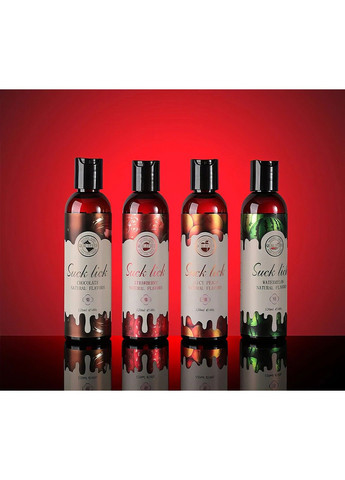 Оральный лубрикант Suck Lick с ароматом и вкусом клубники 120 ml CokeLife (284279224)